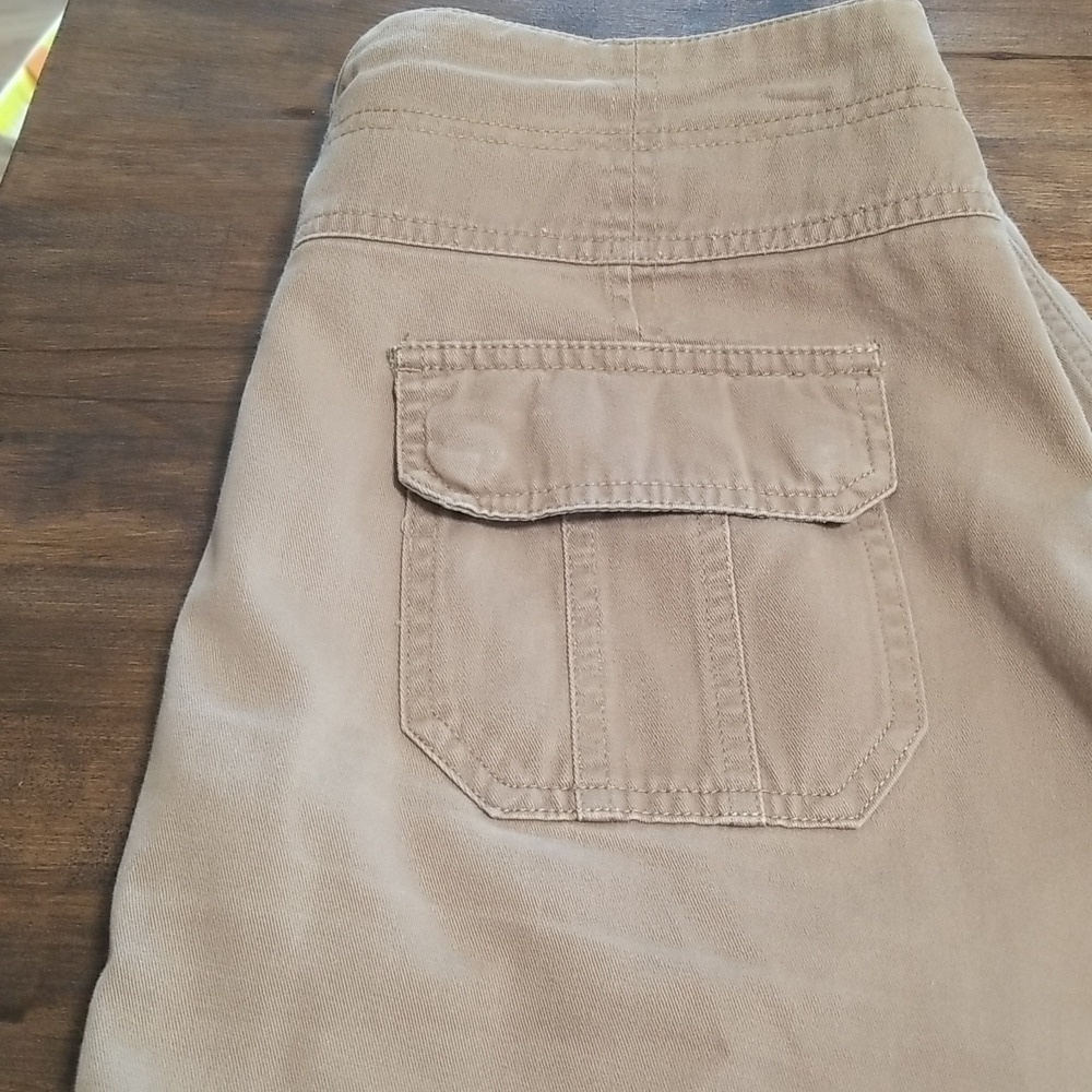Bass 100% Cotton A Line Skirt. Womens Size 6 Khaki Color - Picture 6 of 6